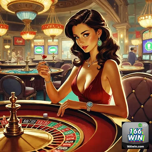 Jogador em jogo de cassino online na experiência envolvente